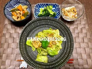 豚こまとキャベツとピーマンのカレー炒め