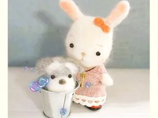☆ラッキーちゃん、シュナウザー君のシャン…