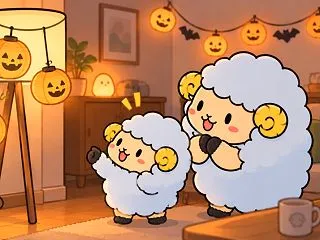 家にある照明でかぼちゃ提灯を飾る簡単アイ…