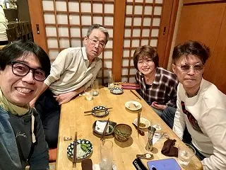 20年以上ぶりの食事会