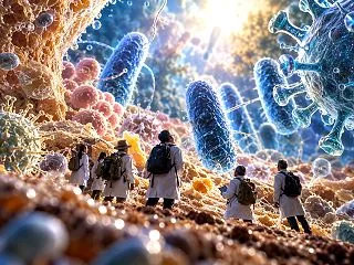 人間が世界の主人公とは限らない。微生物に…