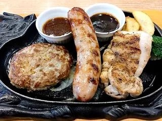 ビッグボーイ館山店でミックグリルランチを…