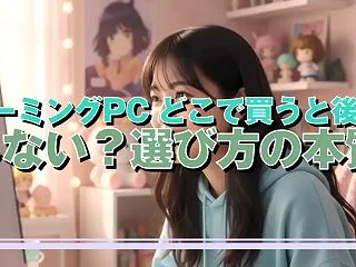 ゲーミングPC どこで買うと後悔しない？…
