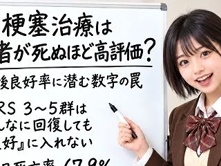 脳梗塞治療は弱者が死ぬほど高評価？――「…