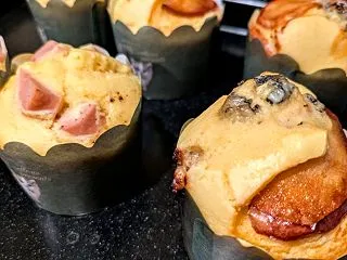 大豆粉と米粉のおつまみマフィン