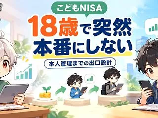 こどもNISAは18歳でどうなる？本人管…