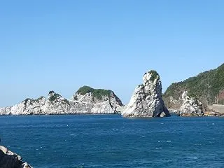 日本のエーゲ海「白崎海岸」