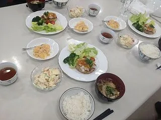 今日は １０月 男性料理教室でした。