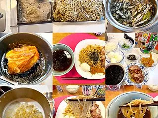 自作ラーメン：「全粒粉練り込み麺の煮干し…
