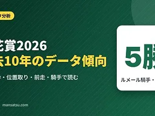 【菊花賞2026】過去10年のデータ傾向…