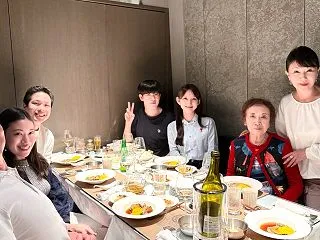 家族で楽しむ上海蟹