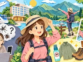 楽天トラベルで山や川へ行く前に知りたい虫…
