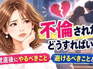 不倫されたらどうすればいい？発覚直後にや…