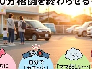【保育園帰りにチャイルドシートを嫌がる】…