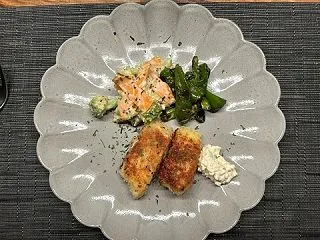 【タラのフライ】10月22日のごはん