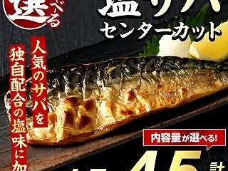 【ふるさと納税】＜内容量が選べる！＞塩サ…