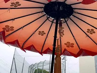 ずいき神輿と御鳳輦 北野天満宮 西ノ京御…