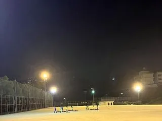 戸坂運動広場で紅白戦⚽️