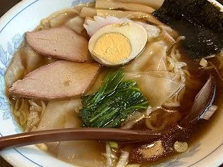久しぶりに味わう白河ラーメン。バランスの…
