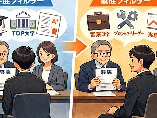 転職サイトは学歴フィルターから職歴フィル…
