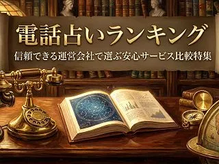 電話占いランキング信頼できる運営会社で選…