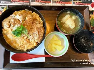 久しぶりにふわとろ卵の極みかつ丼@どんと
