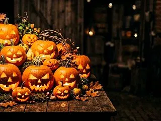 女の子ハロウィンワンピ🎃