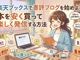 楽天ブックスで書評ブログを始めよう！本を…