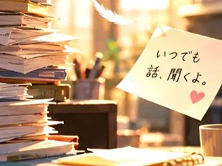 いつでも、話聞くよ
