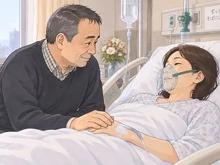 妻の死に寄り添った二日間