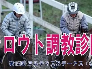 シロウト調教診断（アルテミスステークス …