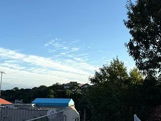 日中は文句ない晴天 予報