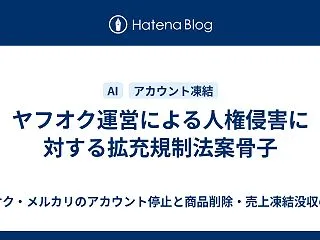 ヤフオク運営による人権侵害に対する拡充規…
