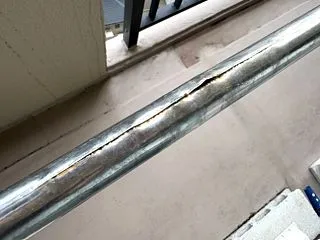 物干し竿を新調しました