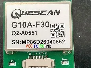  u-blox M8 GPSモジュールを…
