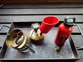 スベア１２３Ｒでコーヒーを淹れる