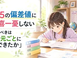 小5の偏差値に一喜一憂しない｜見るべきは…