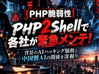 【PHP脆弱性】PHP2Shellで各社…