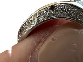 指輪のメンテ