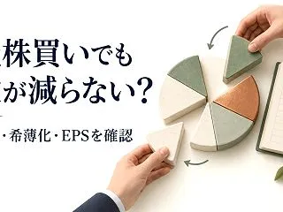 自社株買いなのに株数が減らない？株式報酬…