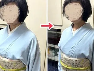 昔と同じ補整なのに、着姿がしっくりこなく…