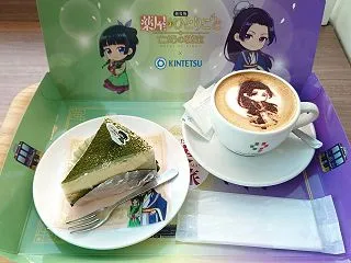 大和川橋梁を渡る薬屋のひとりごとラッピン…