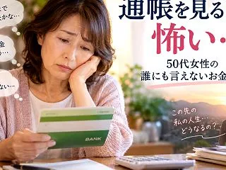 「通帳を見るのが怖い…」50代女性の誰に…