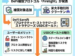 クラーケンのDeFi商品が補償対象に