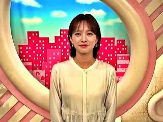 河出奈都美アナ、ブラウスおっぱいブラ線透…