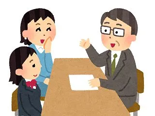 入試に向けて、一人ひとりの状況を確認して…