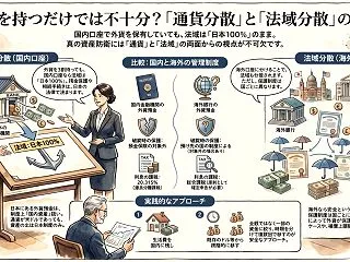 外貨3割でも、法域は日本100%――退職…