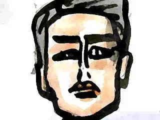 似顔絵・原田泰造