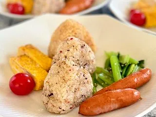 おにぎりの置き弁プレート☆ニャンズLOV…