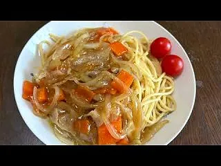 「中華あんかけスパゲッティ！塩加減につい…